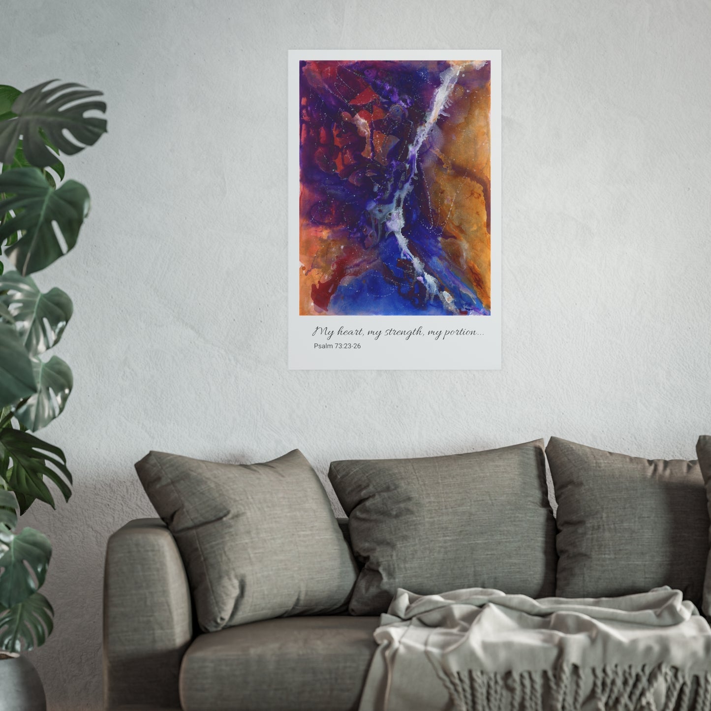 Hidden Face of Christ Poster