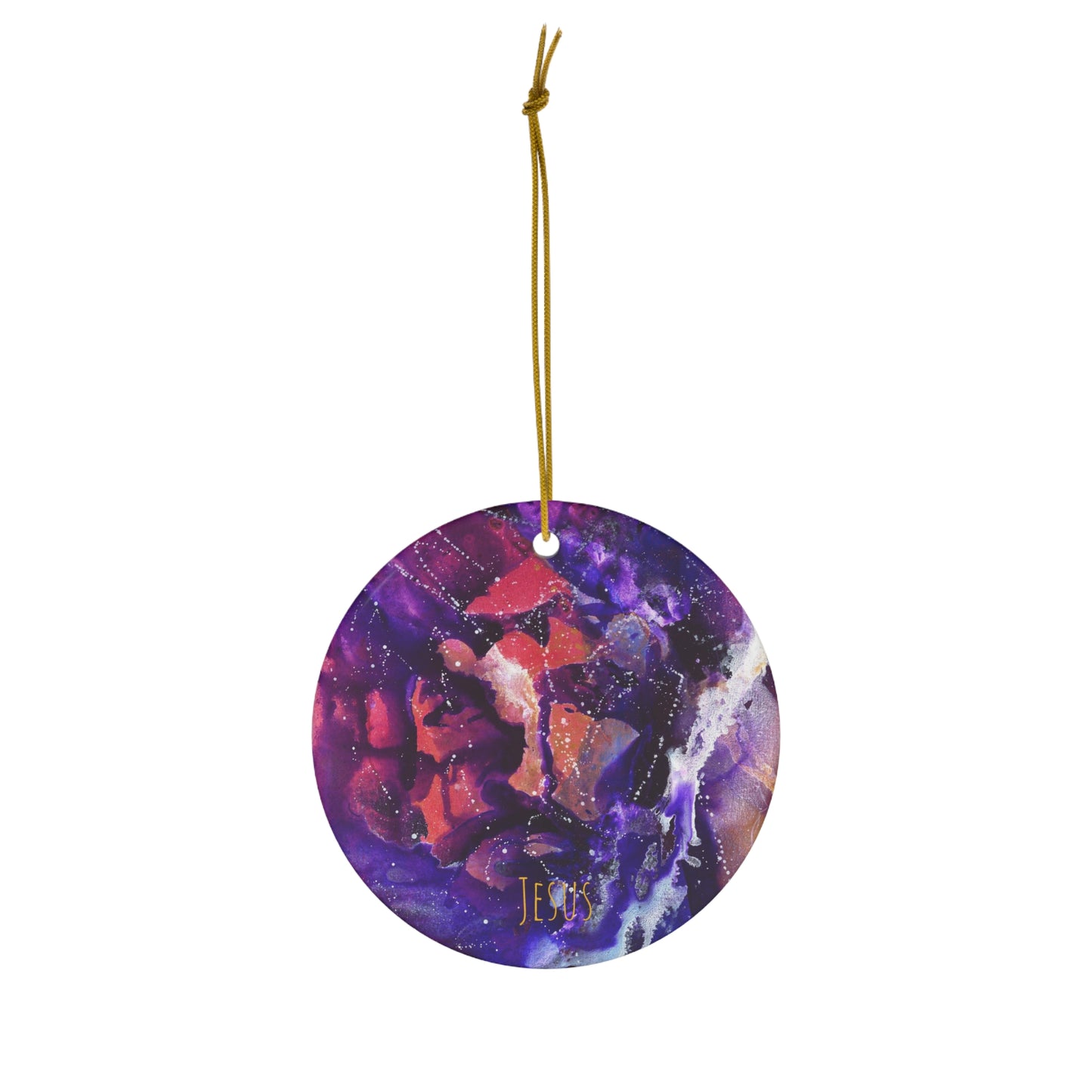 Jesus Original Art Christmas Ornament