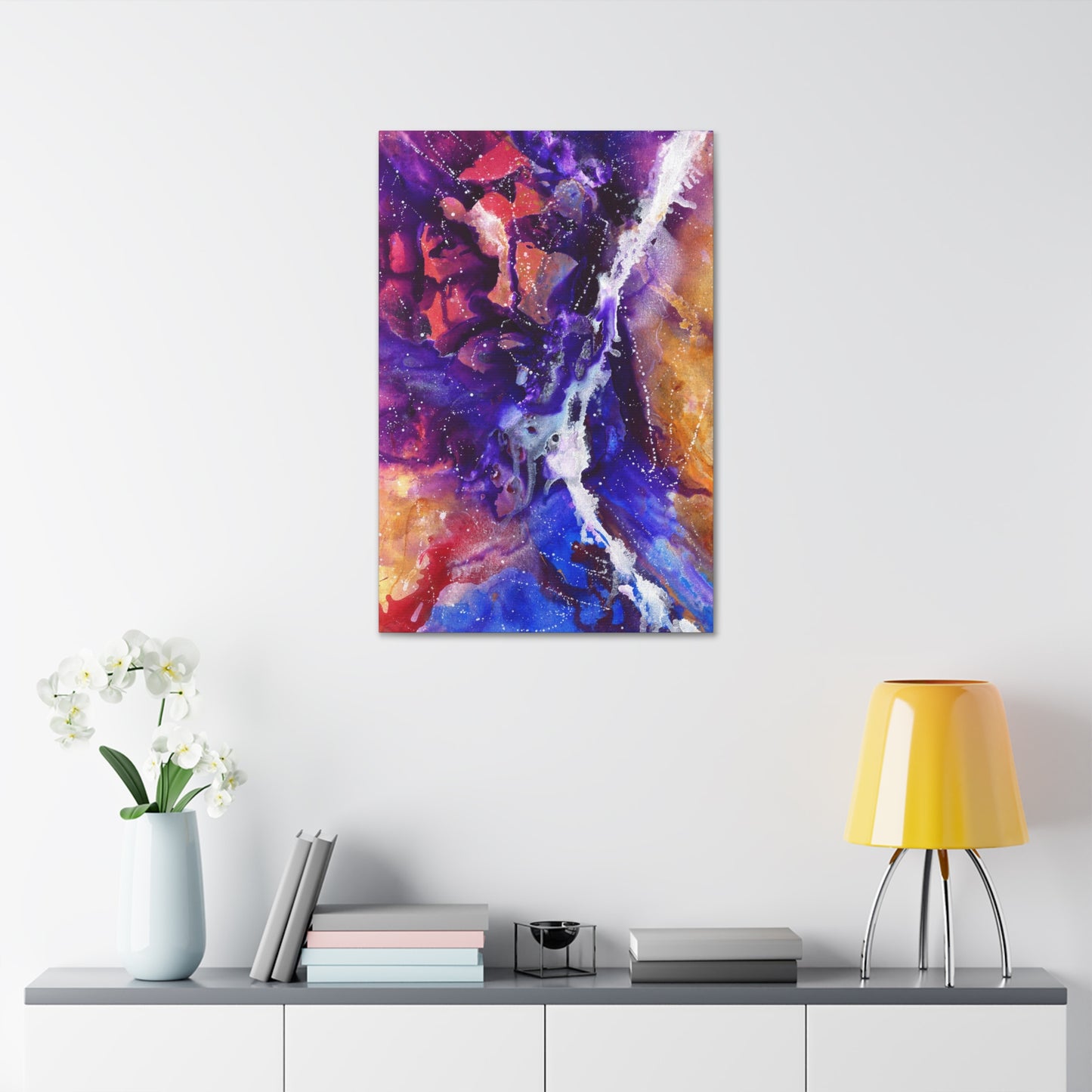 Hidden Face of Christ Stretched Canvas Print