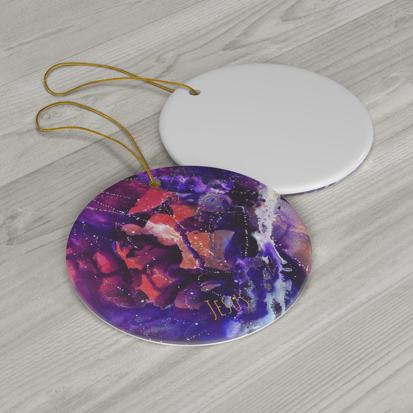 Jesus Original Art Christmas Ornament