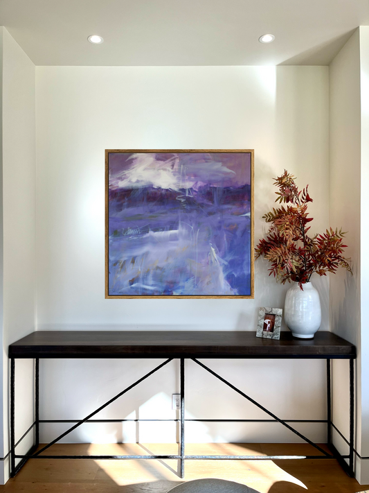 "Far Wandering" Original painting 36X36