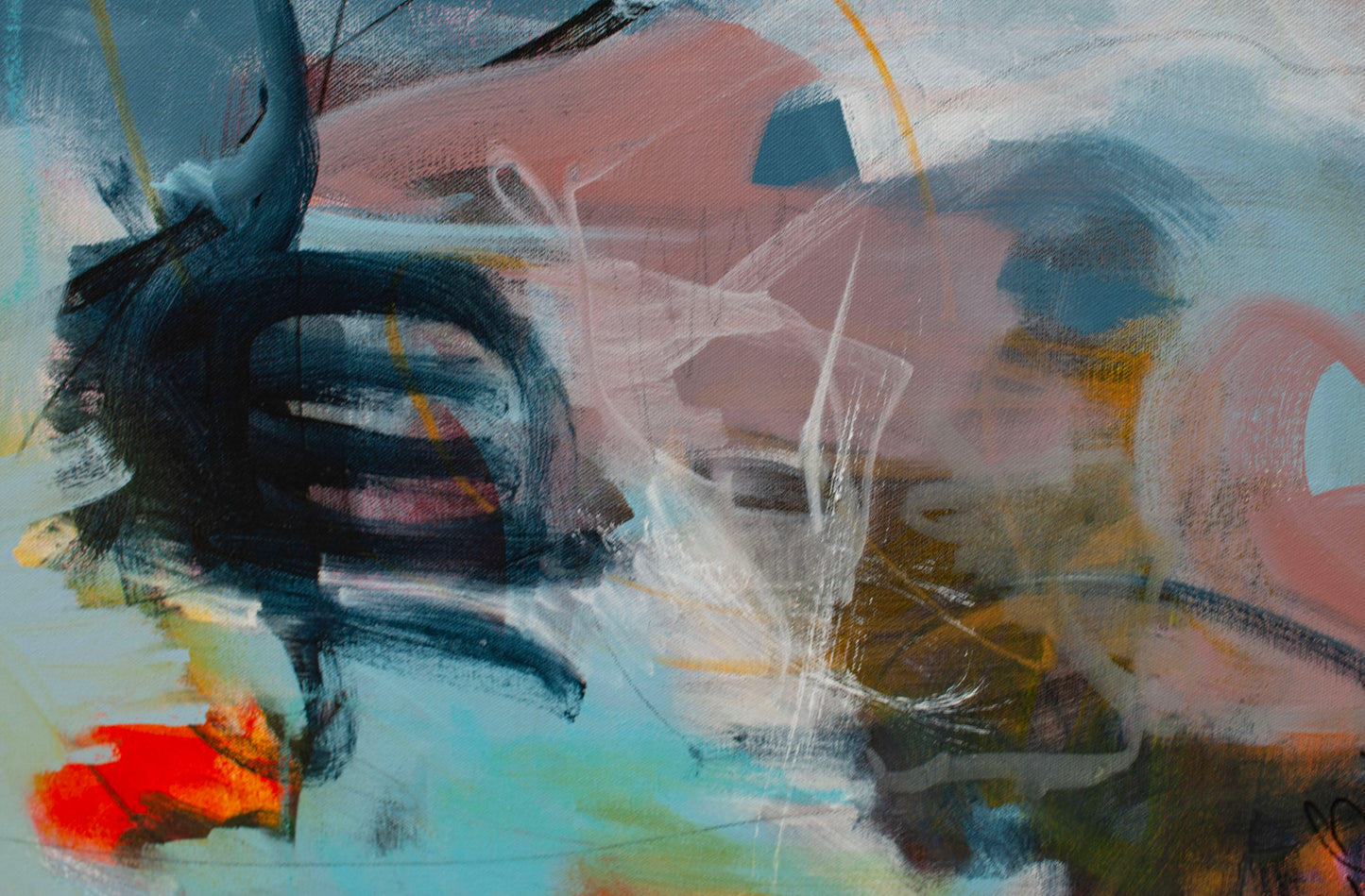Without Asking- Original 40" X 60"
