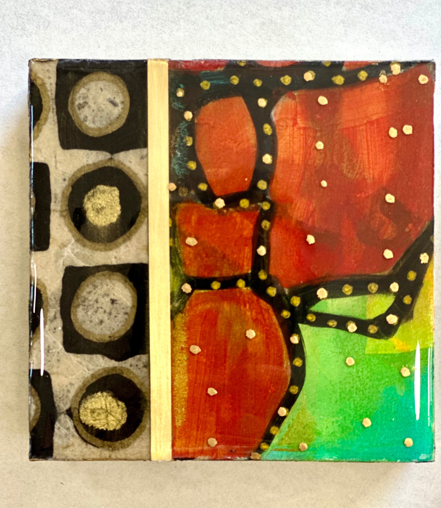 Riveting Original artwork 5x5