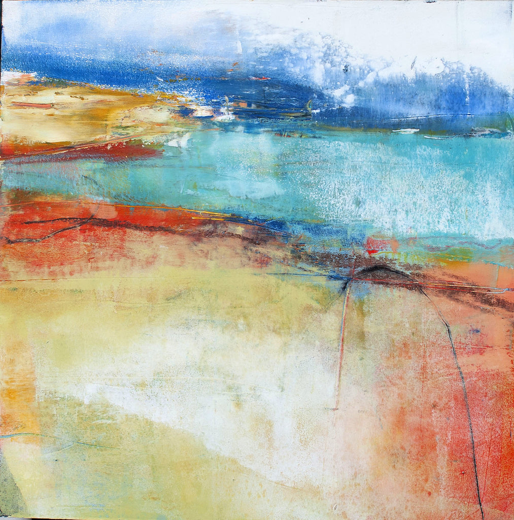 Streams (Three paintings Bundle ) Original Art 10x10x1.5