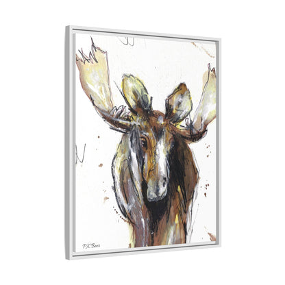 Canvas Art Print - RootBeer the Moose