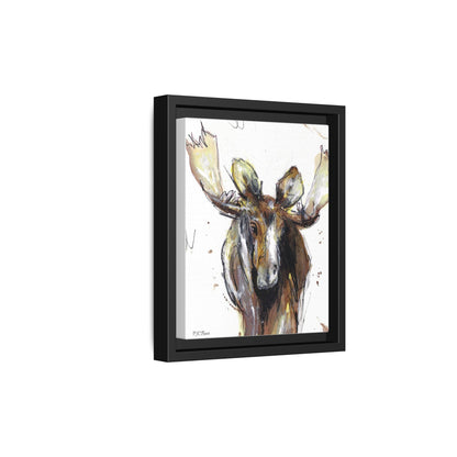 Canvas Art Print - RootBeer the Moose