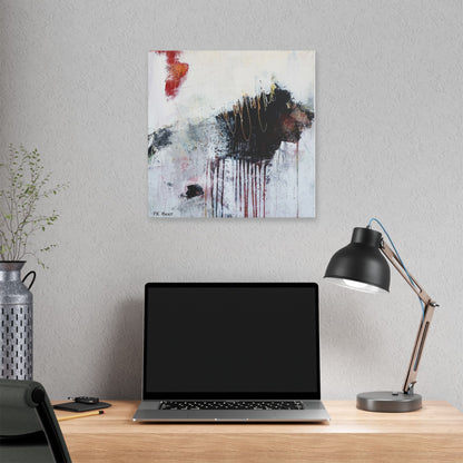 Canvas Print Dangerous Abstract Bear