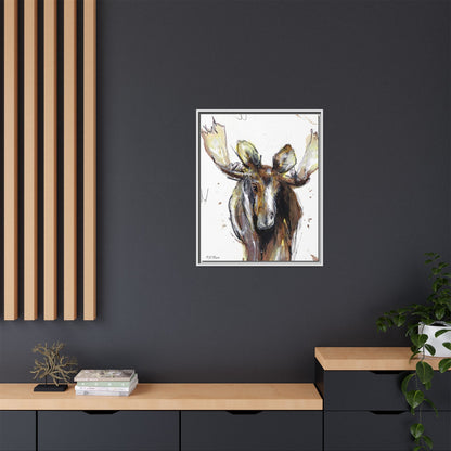 Canvas Art Print - RootBeer the Moose