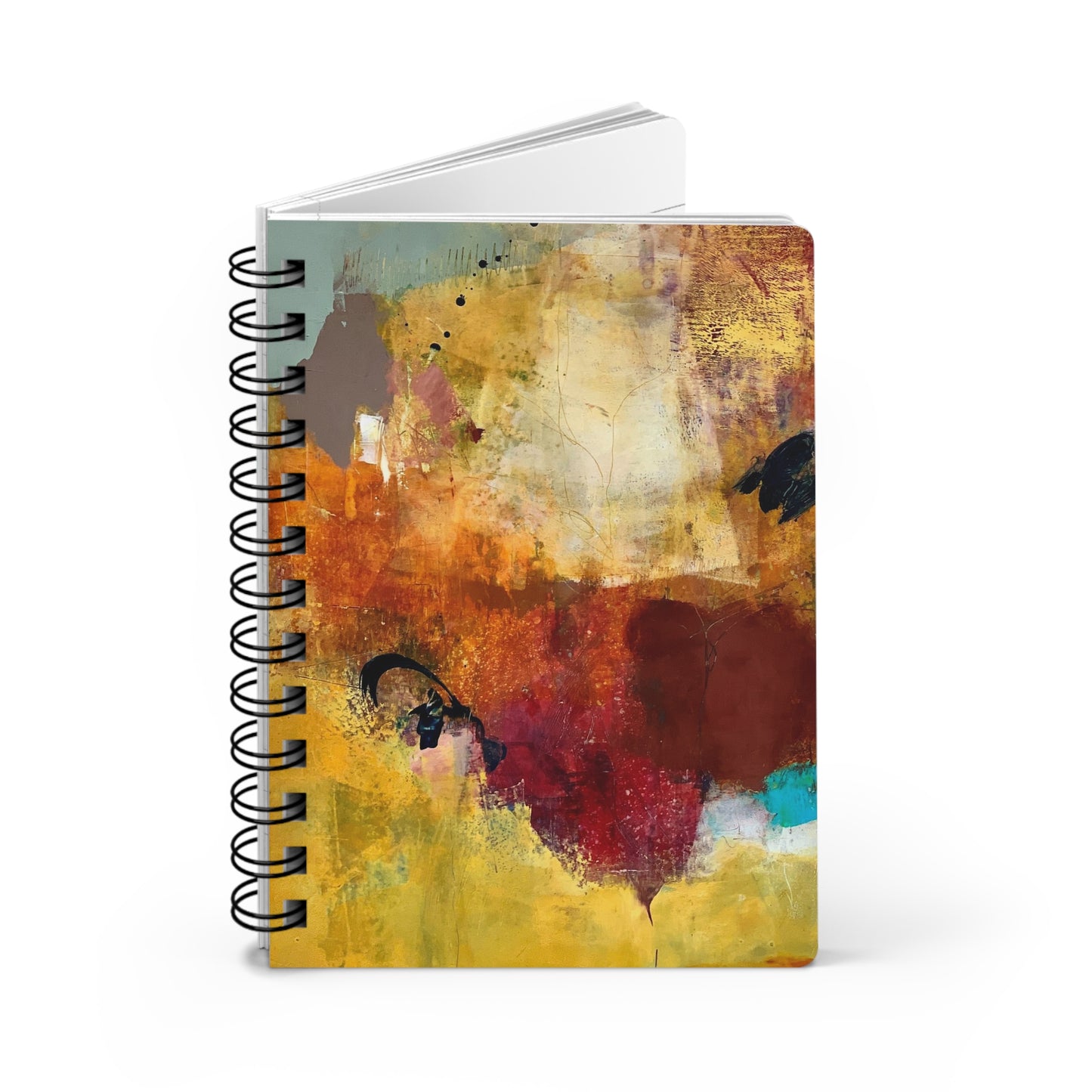 Chocolate and Caramel Abstract Journal