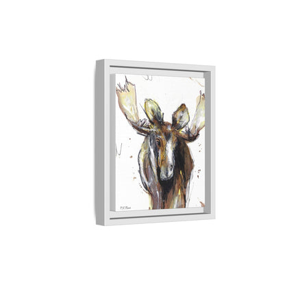Canvas Art Print - RootBeer the Moose
