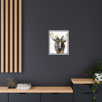 Canvas Art Print - RootBeer the Moose