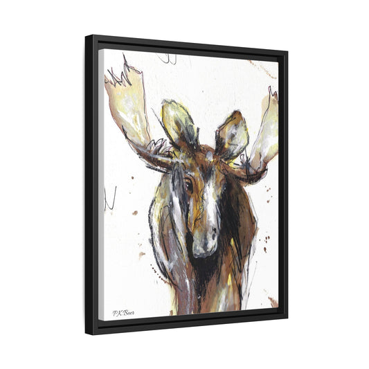 Canvas Art Print - RootBeer the Moose