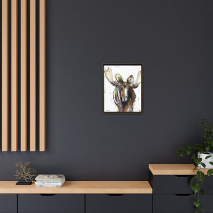 Canvas Art Print - RootBeer the Moose