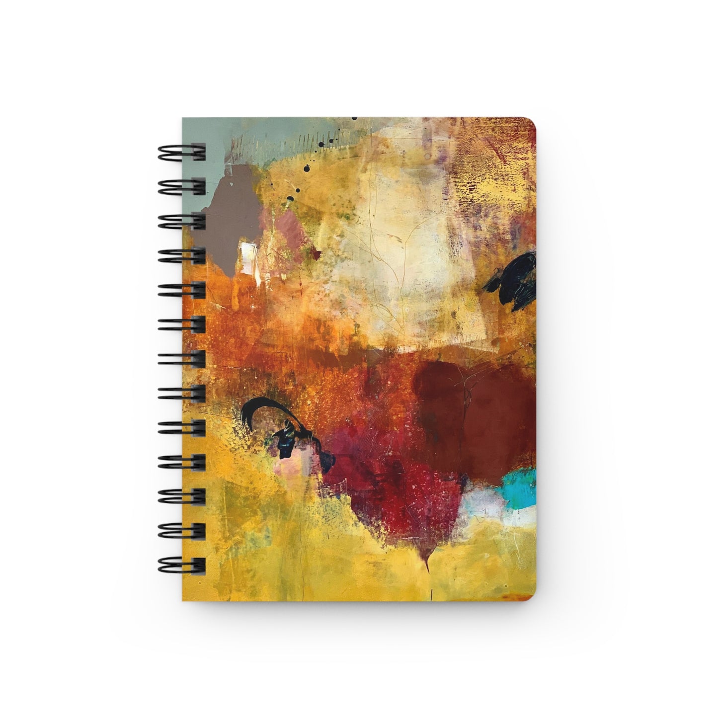 Chocolate and Caramel Abstract Journal
