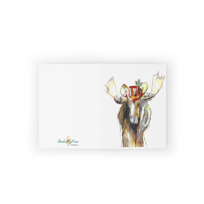 Moose Christmas Cards (set of 8)