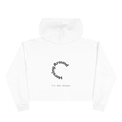 Artistic Crop Hoodie: Vibrant Design for Creative Souls, Streetwear, Gift for Artists, Casual Outfit, Festival Wear, Cozy Layer