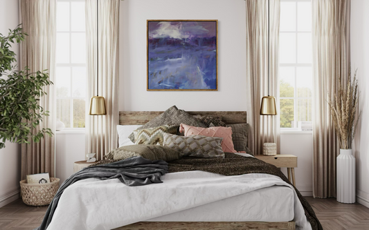 "Far Wandering" Original painting 36X36