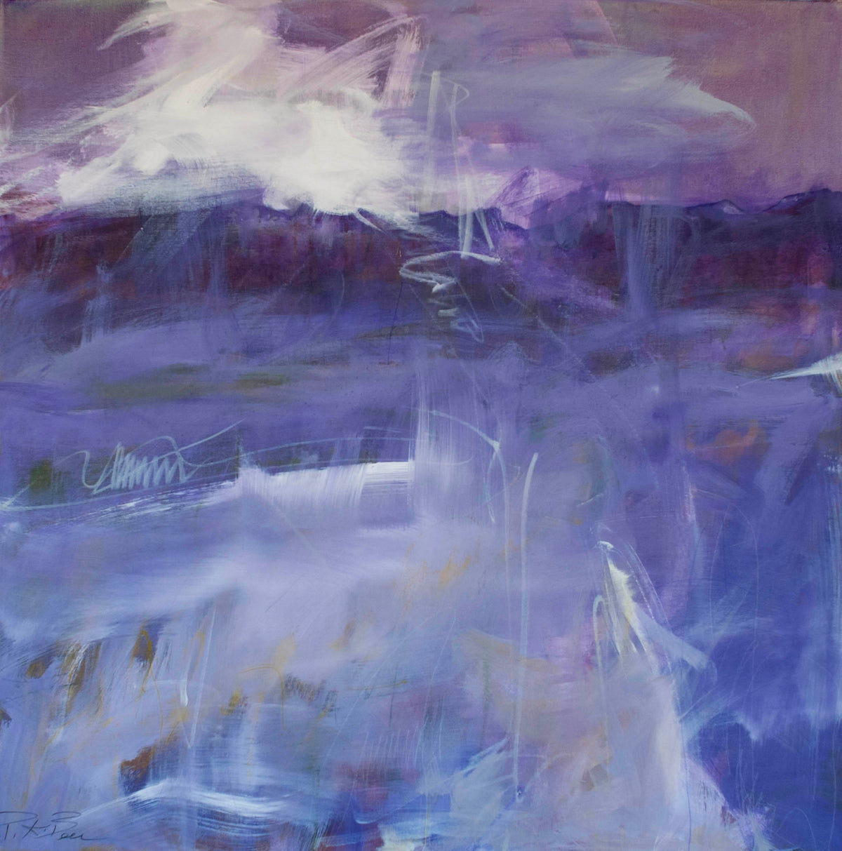"Far Wandering" Original painting 36X36