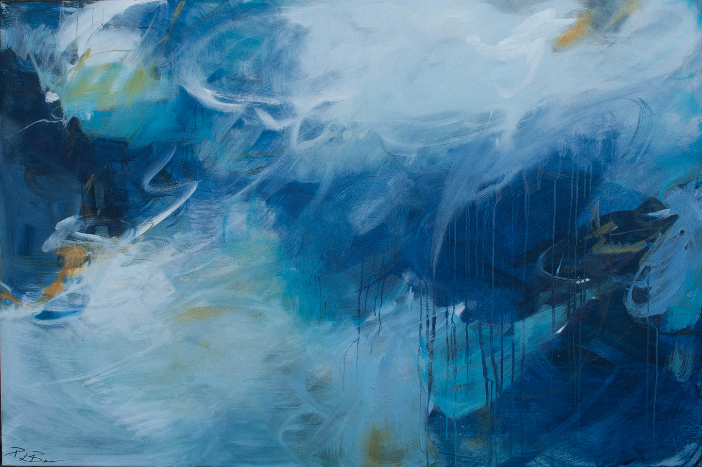 Noticing The Blue- Original 40" X 60"