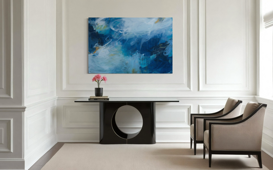 Noticing The Blue- Original 40" X 60"