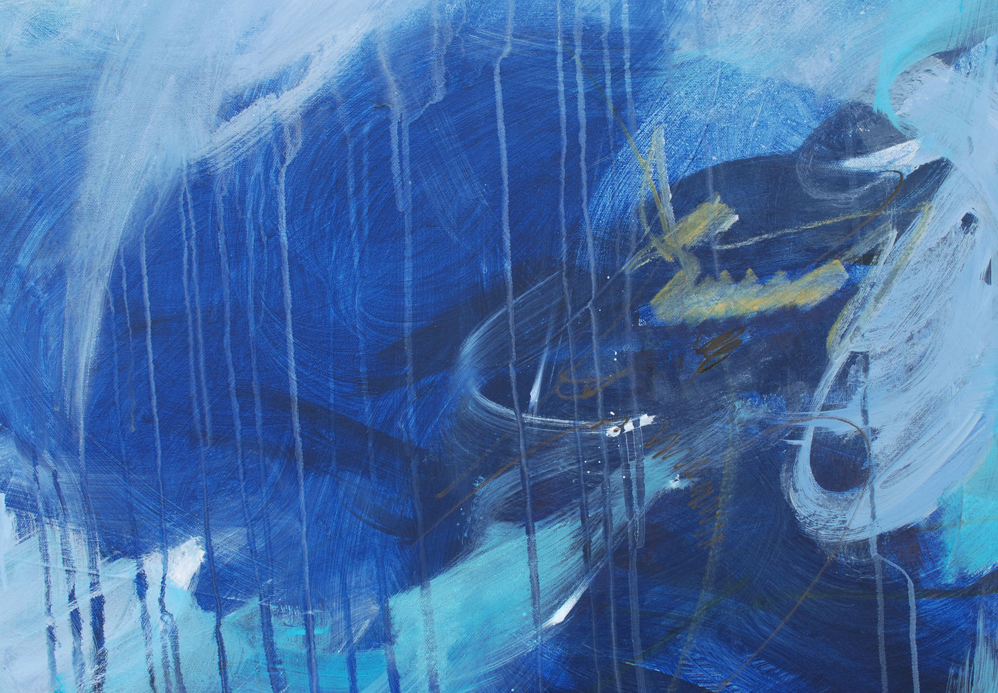 Noticing The Blue- Original 40" X 60"