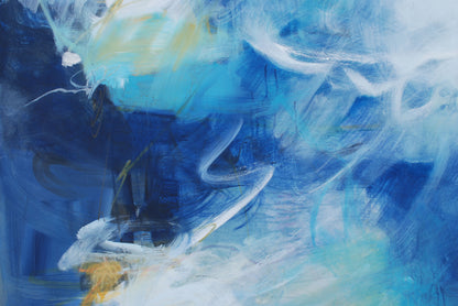 Noticing The Blue- Original 40" X 60"
