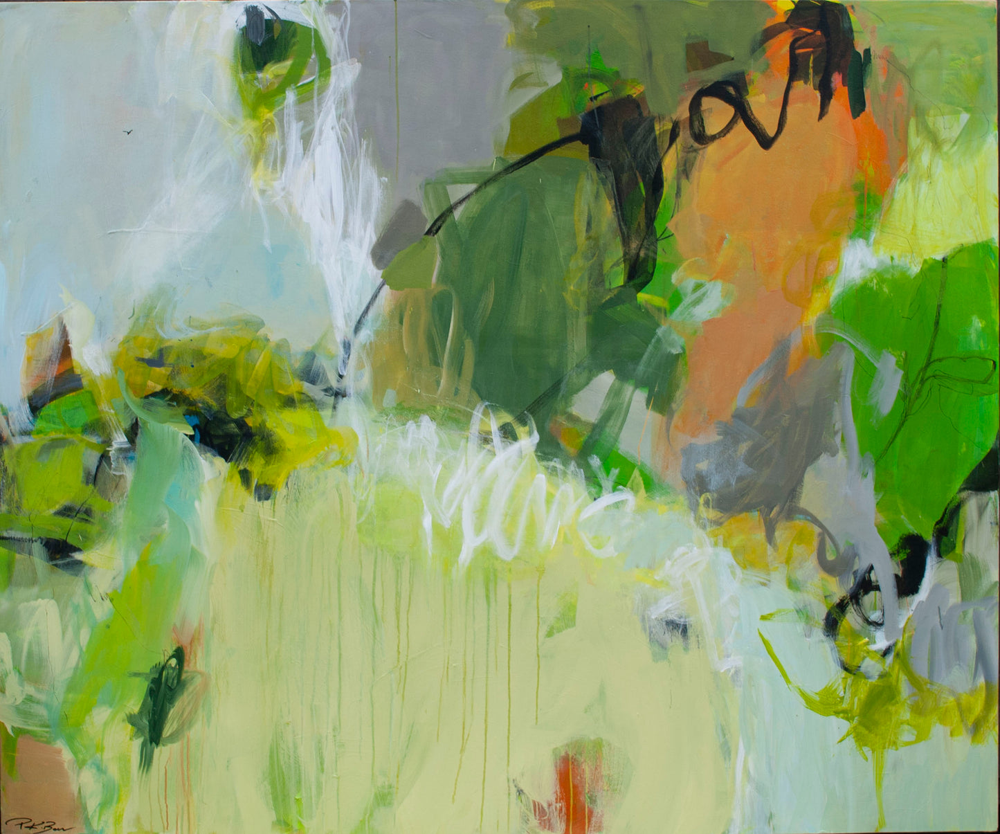 The Long Exhale - Original 60"X72"