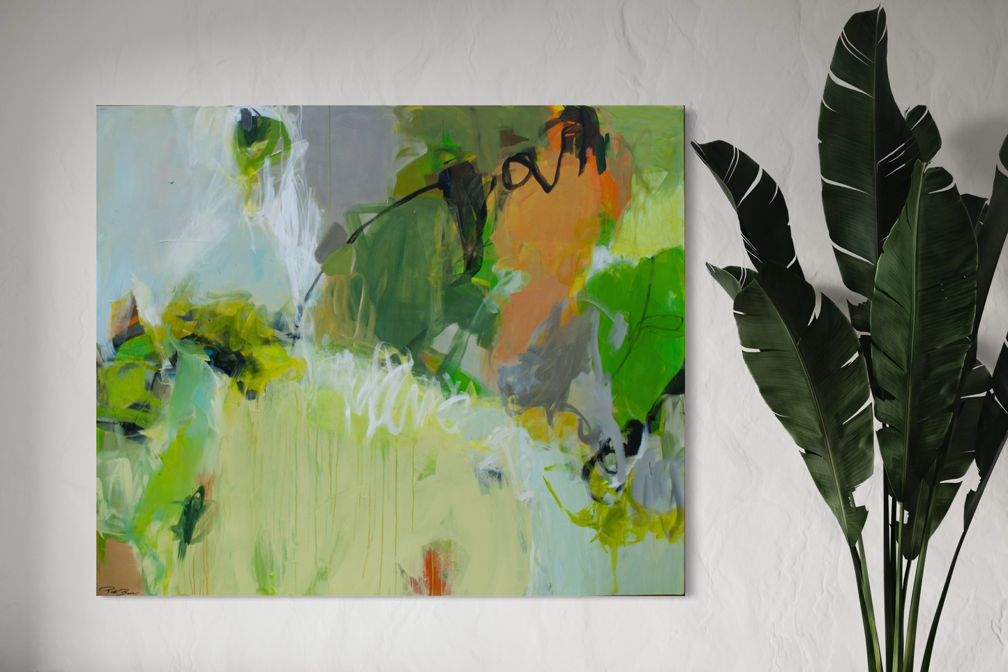 The Long Exhale - Original 60"X72"