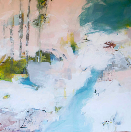 "The Soft" Original painting 36X36
