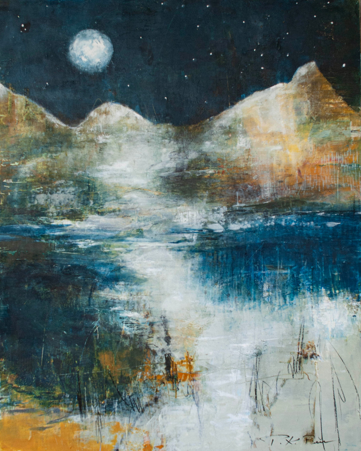 Wet Paint Sale Final-Original 30 × 24