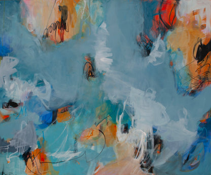 Where The Water Laughs - Original 60"X72"
