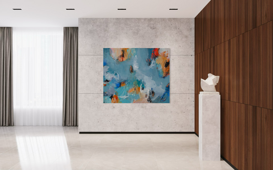 Where The Water Laughs - Original 60"X72"