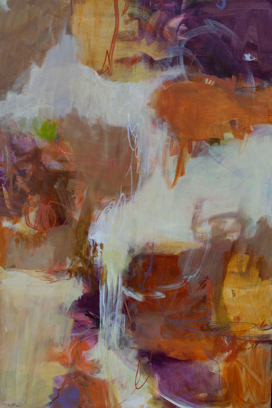 Where Warm Remains- Original 60"X 40"