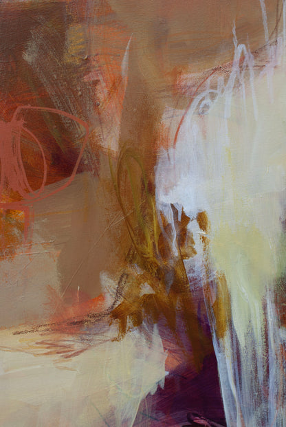 Where Warm Remains- Original 60"X 40"