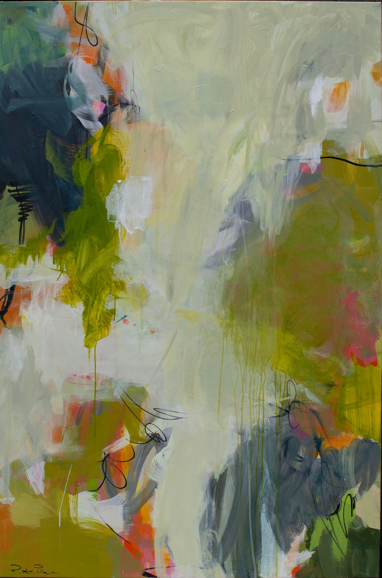 While It Lasted- Original 60"X 40"