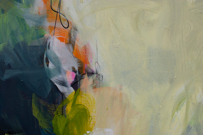 While It Lasted- Original 60"X 40"