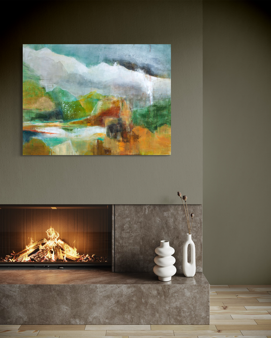You Are Here - Original 36X48