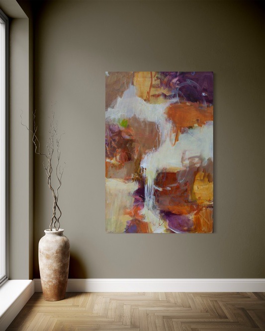 Where Warm Remains- Original 60"X 40"